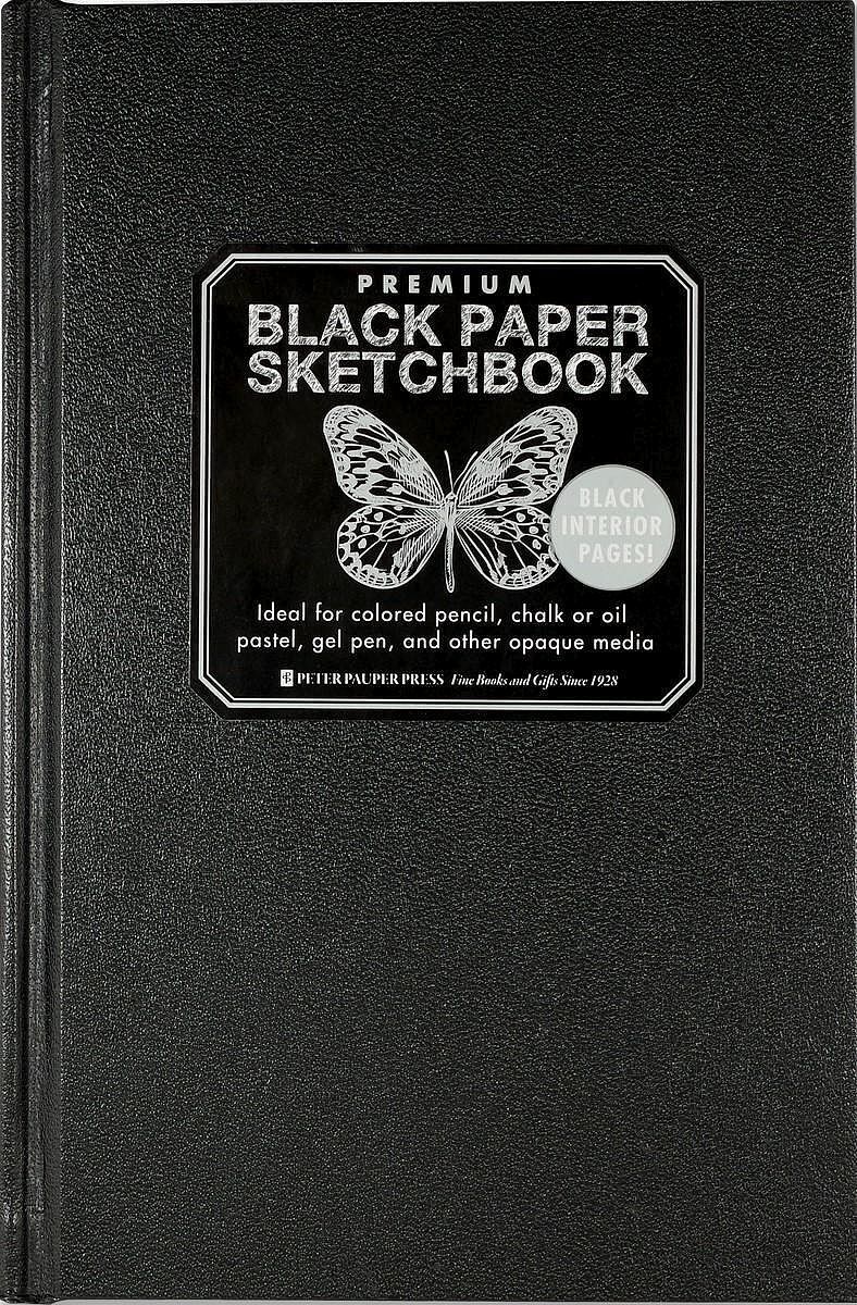 Szkicownik Premium Czarny Papier 96K 110gsm