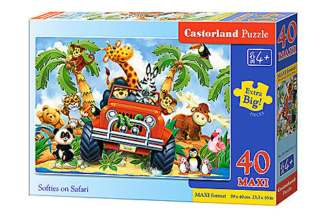Puzzle Maxi: Softies on Safari 40
