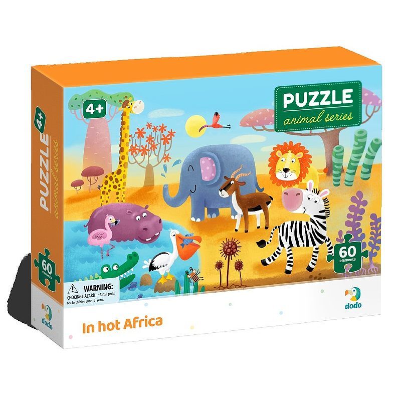 Puzzle 60 biomy w gorącej afryce dop300376
