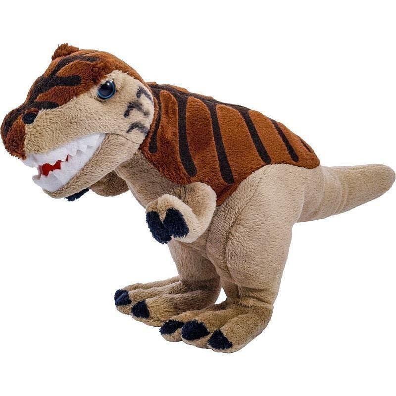 Maskotka pluszowy dinozaur tyranozaur szary 30cm 12938