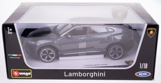 Bburago Model 1:18 Lamborghini Urus szary