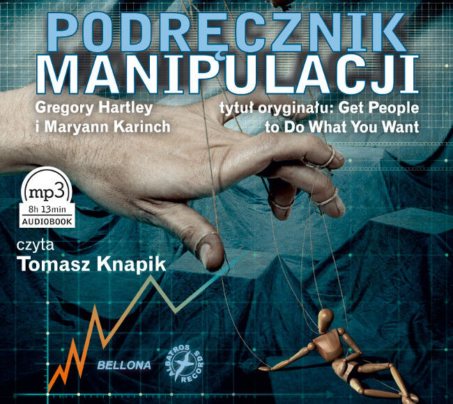 Podręcznik manipulacji, Książka audio, czyta Tomasz Knapik (audiobook CD)