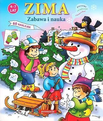 Zima. Zabawa i nauka. Naklejki