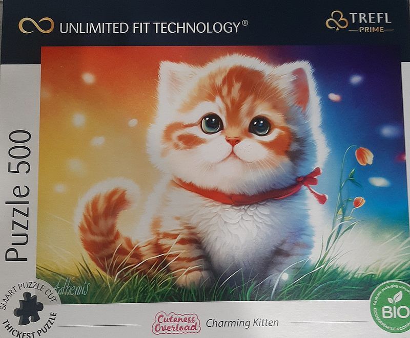 37463 "500 uft - cuteness overload: charming kitten" / interlitho fsc mix 70%