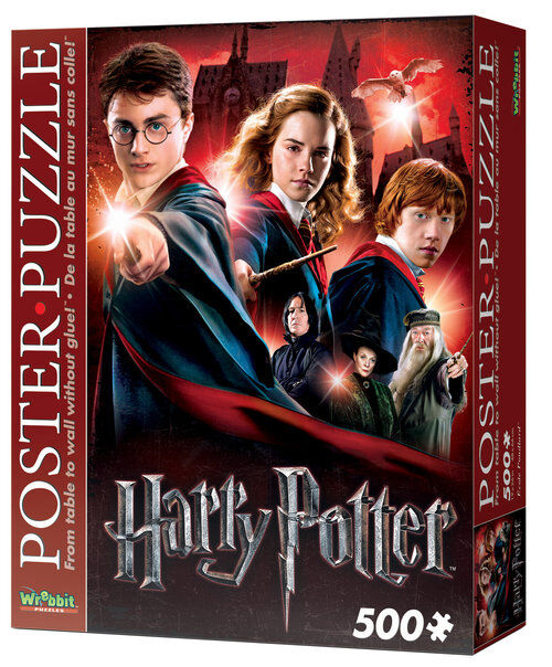 Wrebbit Poster Puzzle - Harry Potter Hogwarts school 500