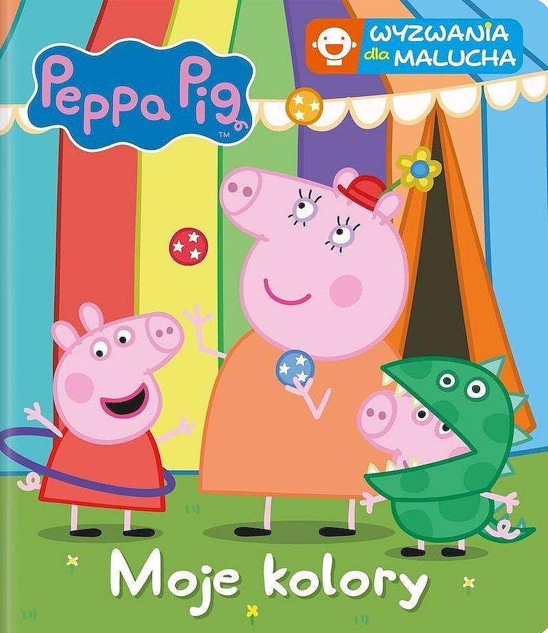Peppa Pig. Wyzwania dla malucha. Moje kolory