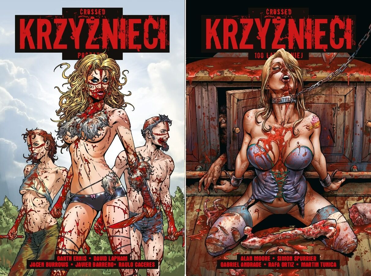 Crossed: Krzyżnięci tom 1 i 2 (okładki limitowane A)