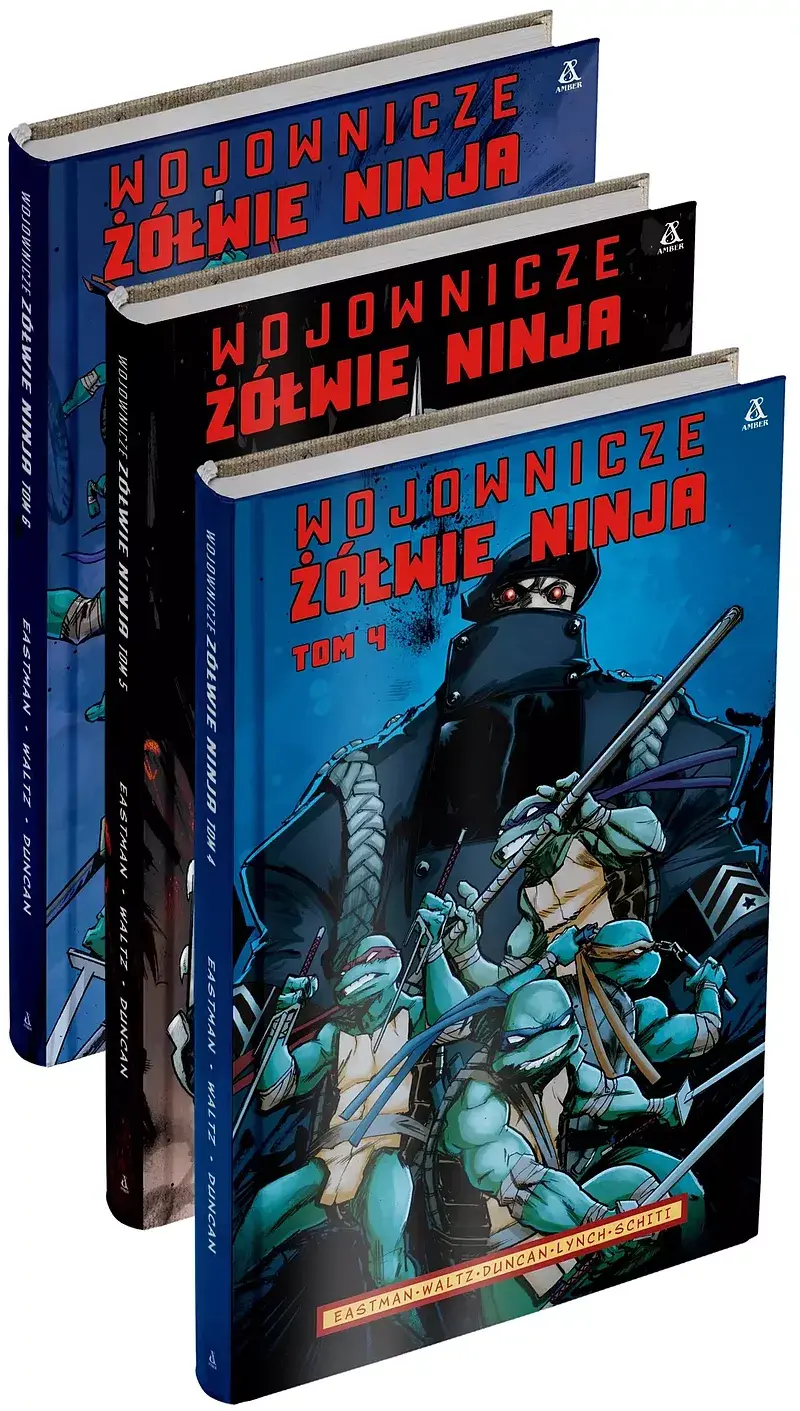 Wojownicze Żółwie Ninja - tomy 4-6