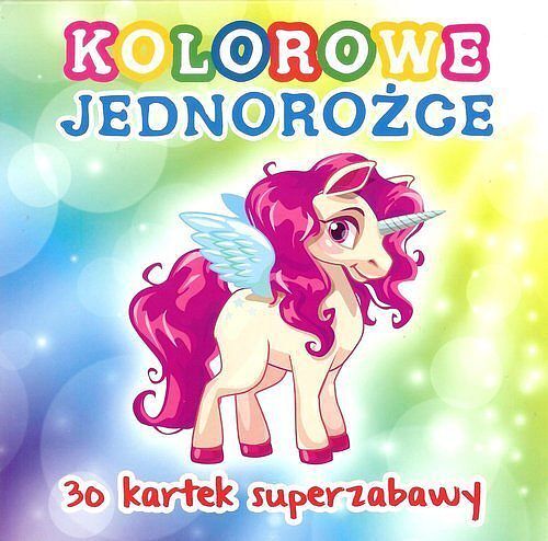 Kolorowe jednorożce