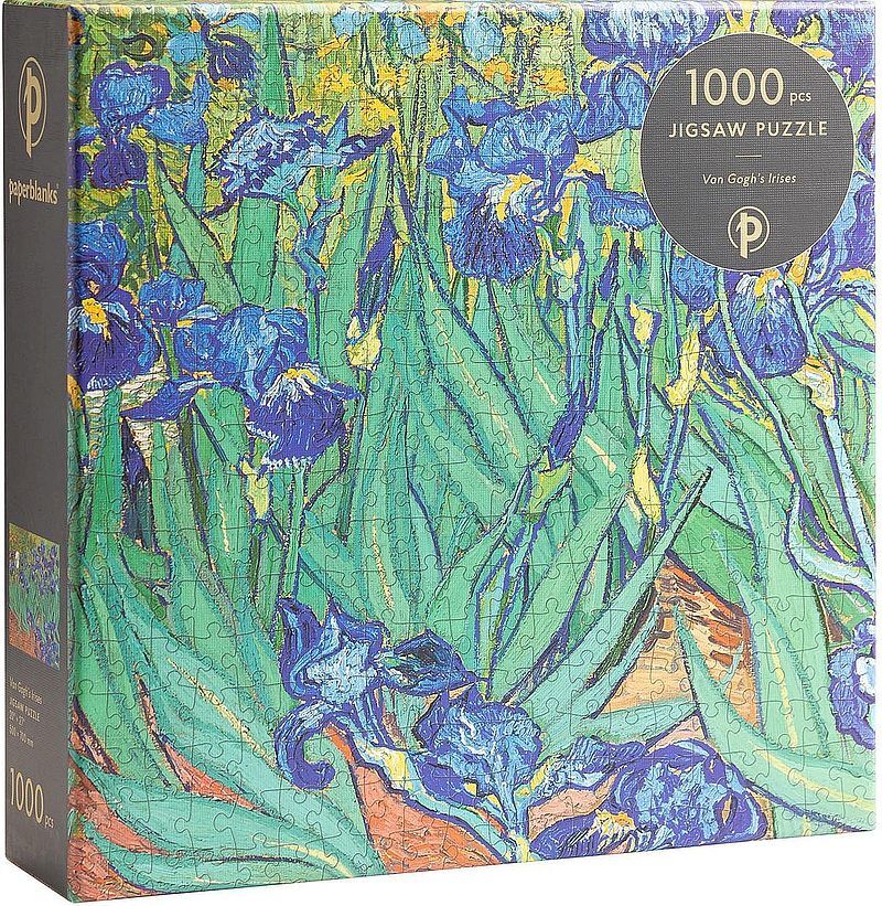 Puzzle 1000 elementów Paperblanks Van Gogh’s Irises Puzzle