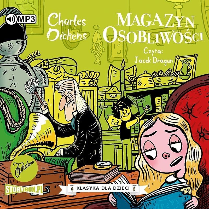 Cd mp3 magazyn osobliwości. Klasyka dla dzieci. Charles dickens. Tom 9