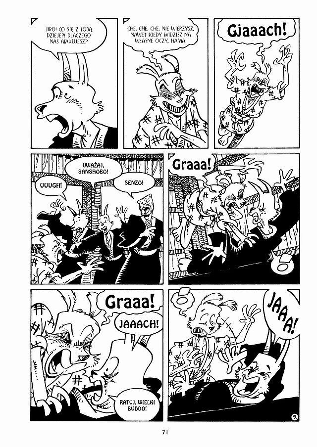 Usagi Yojimbo - 24 - Powrót czarnej duszy