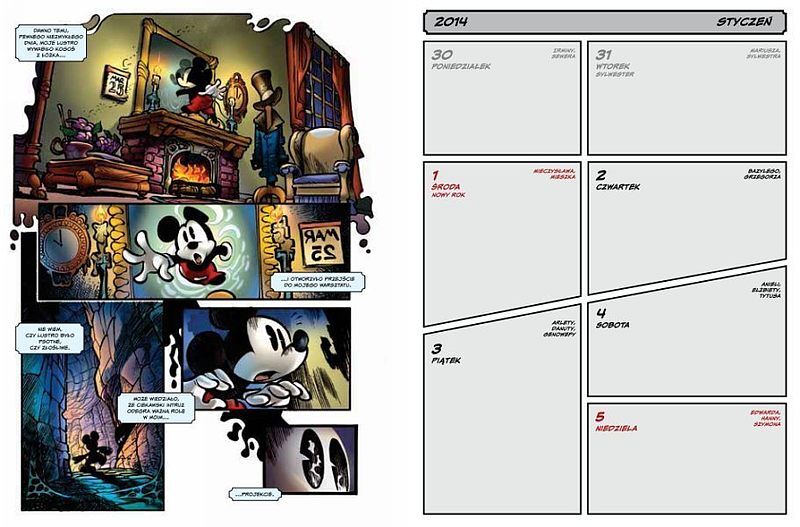 Epic Mickey - Kalendarz 2014