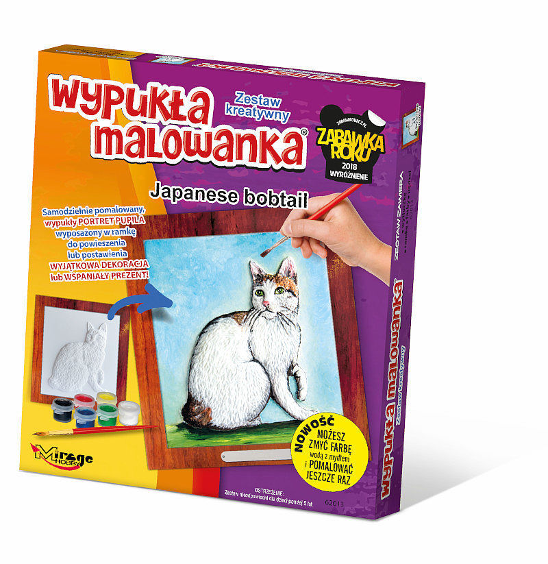 Wypukła malowanka koty japanese bobtail 62013