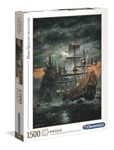 Puzzle 1500 hq statek piracki 31682
