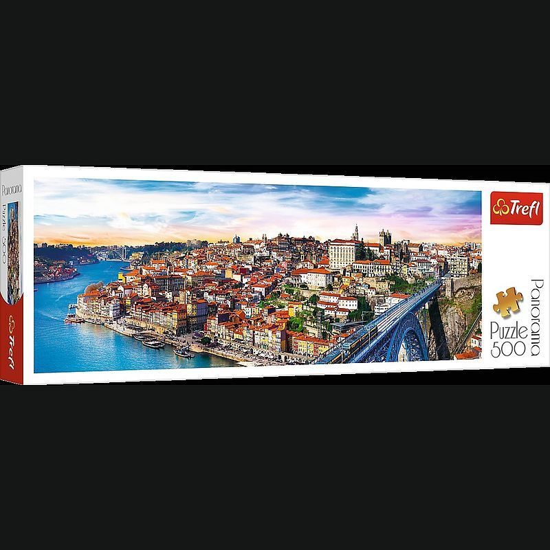 Puzzle 500 panoramiczne porto portugalia 29502