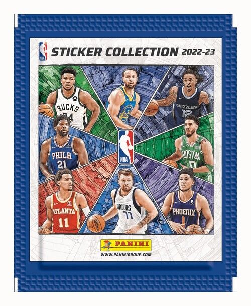 Saszetka NBA Basket 2022/2023 5 naklejek
