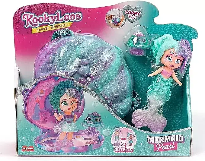 Kookyloos kooky mermaids pearl 1x4 (v. 0)