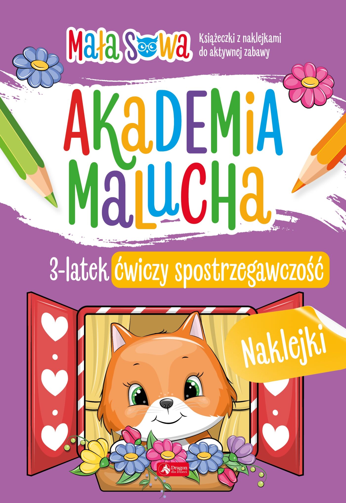 Akademia malucha. 3 latek ćwiczy spostrzegawczość