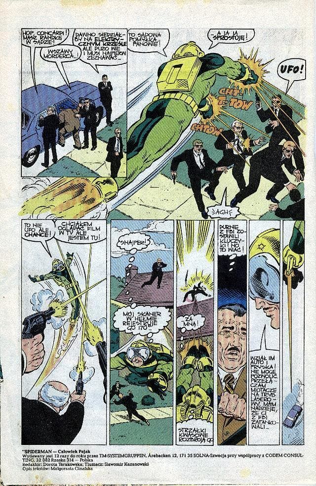 Spider-Man (TM-Semic) - 9 - (3/1991) Spotkanie z Chance'm / Super BUM!