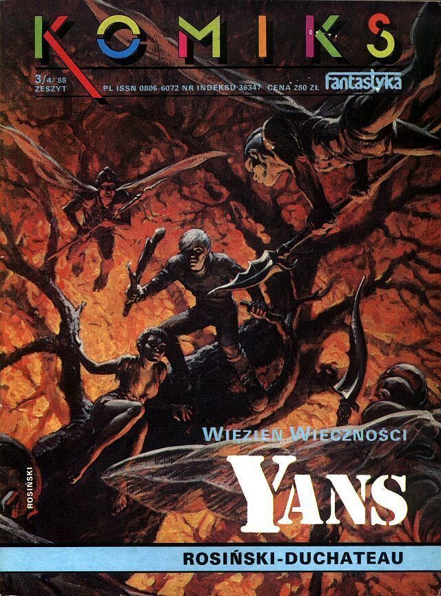 Komiks-Fantastyka - 4 - (3/1988) Yans: Więzień wieczności