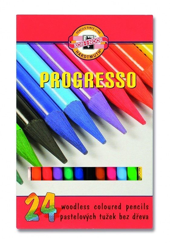 Kredki koh-i-noor progresso 8758 24 kolorów