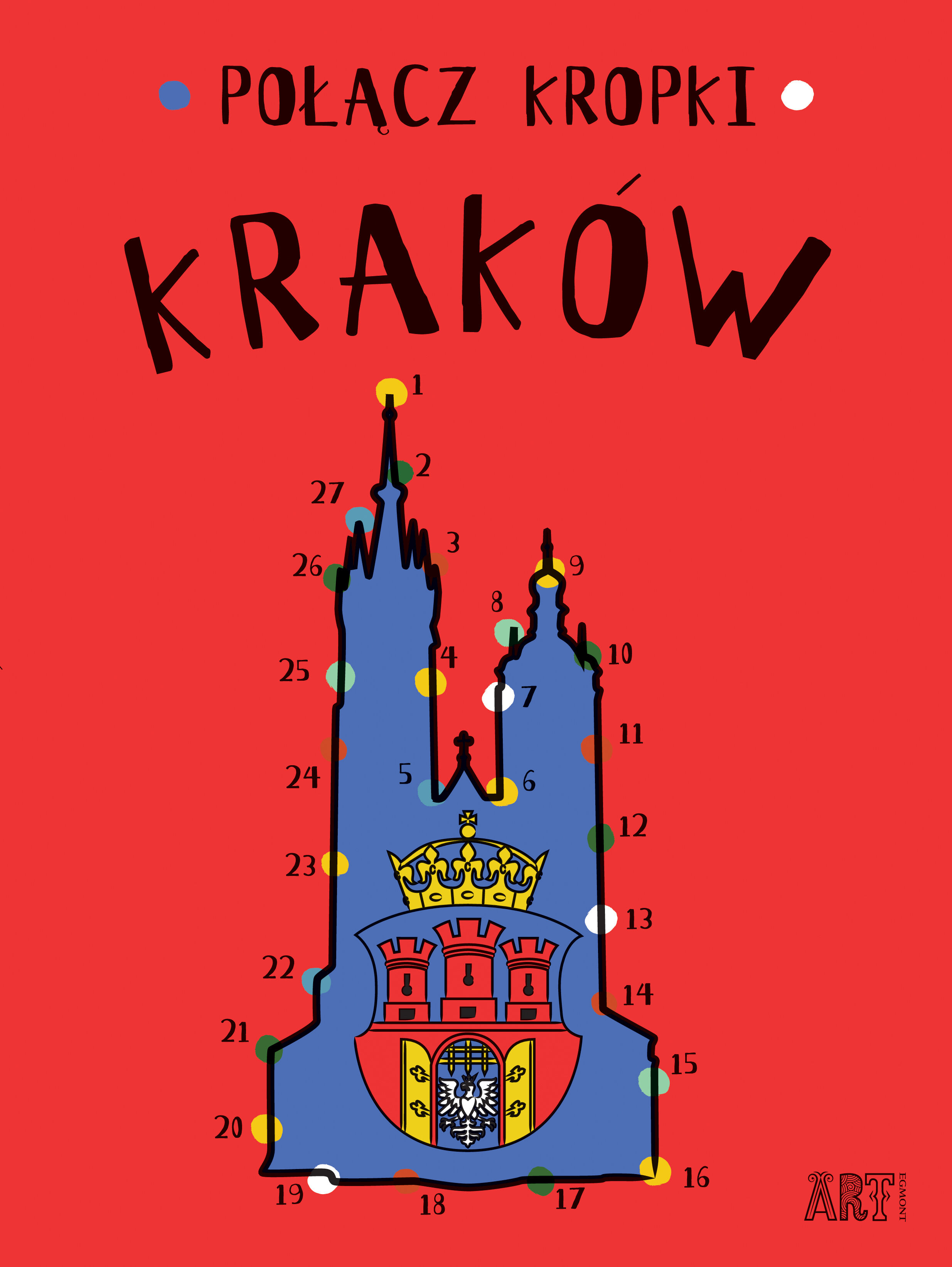 Kraków połącz kropki