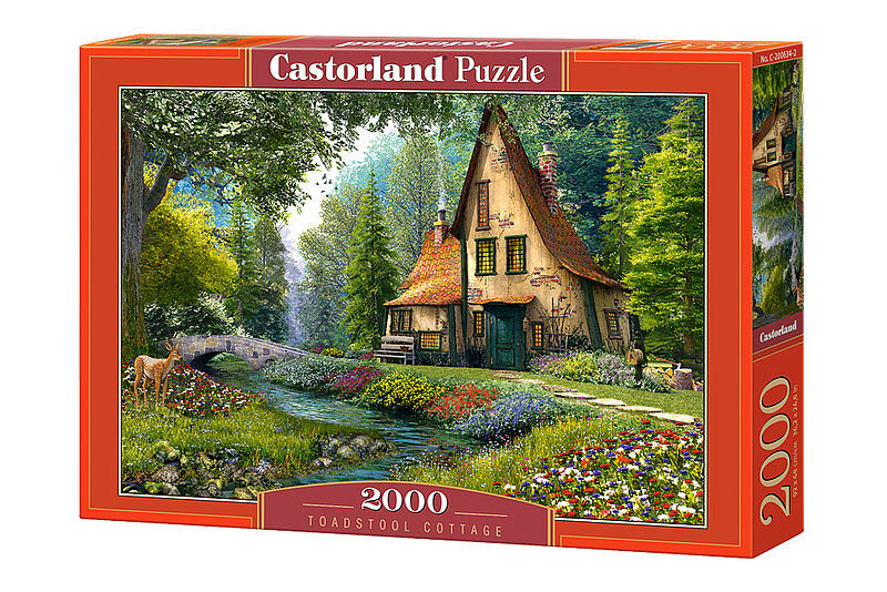 Puzzle Toadstool Cottage 2000