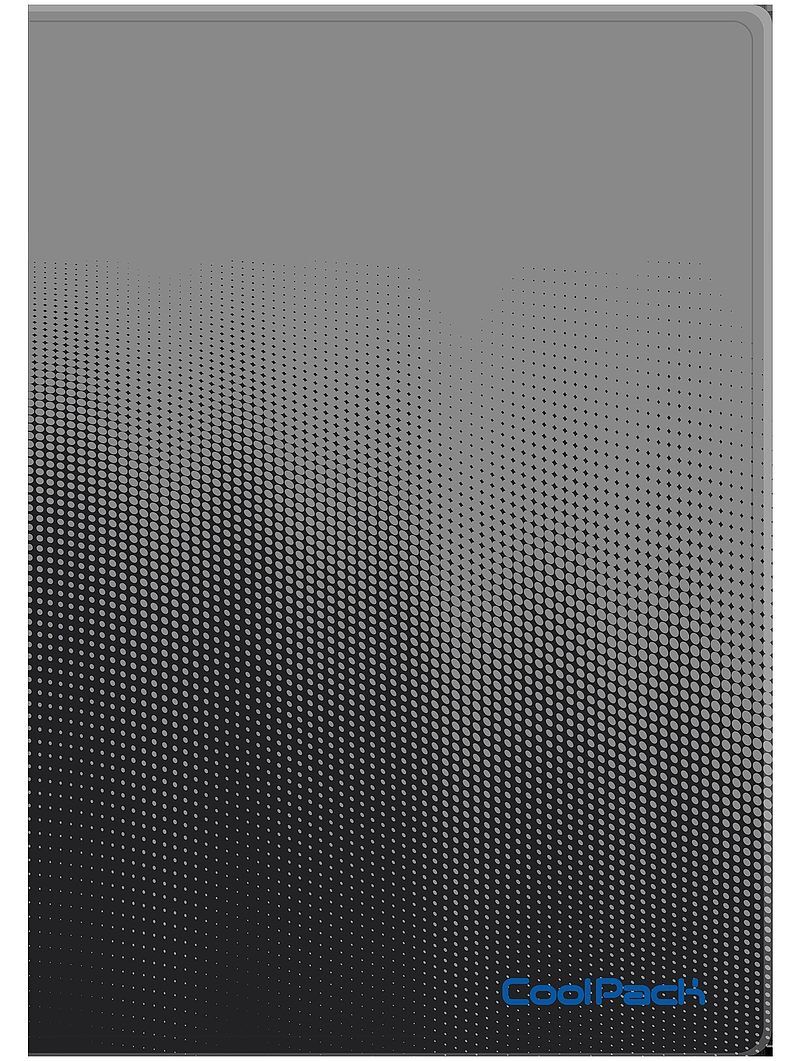 Teczka clear book a4 coolpack gradient 20 koszulek grey
