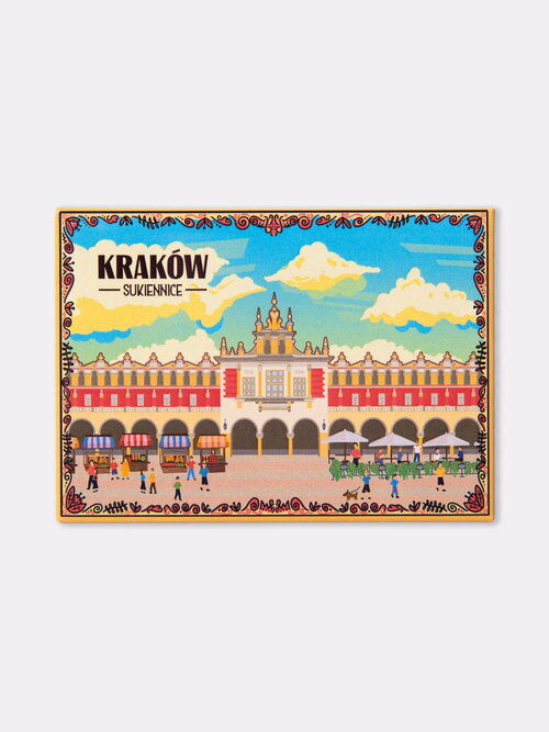 Magnes Pamiątkowy Kraków Sukiennice