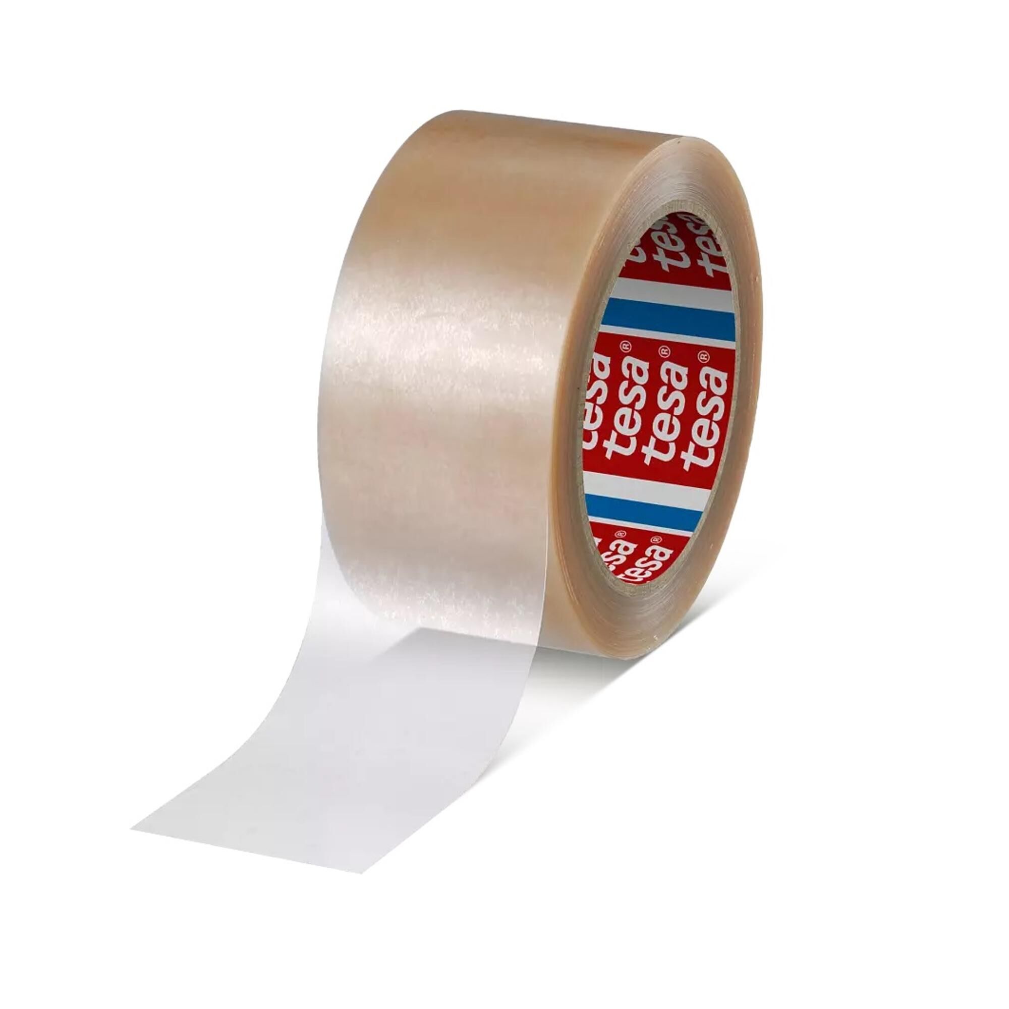 Taśma pakowa Tesa PCV do ciężkich kartonów transparentna 66mx50mm