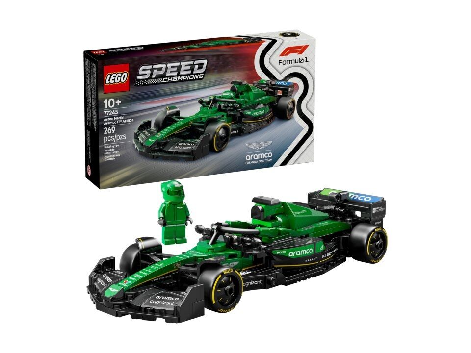 LEGO Speed Champions Bolid F1 Aston Martin Aramco AMR24 77245