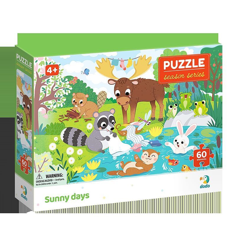 Puzzle 60 pory roku letnie dni dop300412
