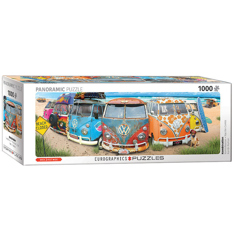 Puzzle 1000 panoramic vw bus kombination 6010-5442