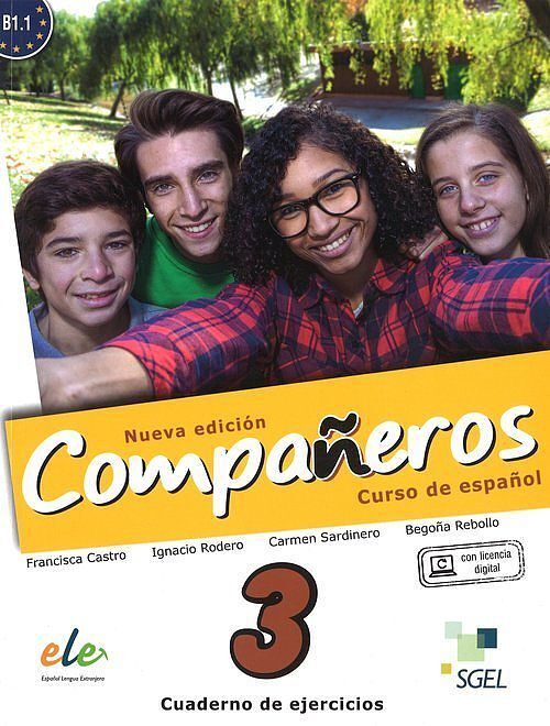 Companeros 3 Ćwiczenia + licencia digital