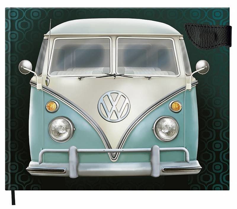 Notatnik ozdobny 0032-03 on the road volkswagen t1