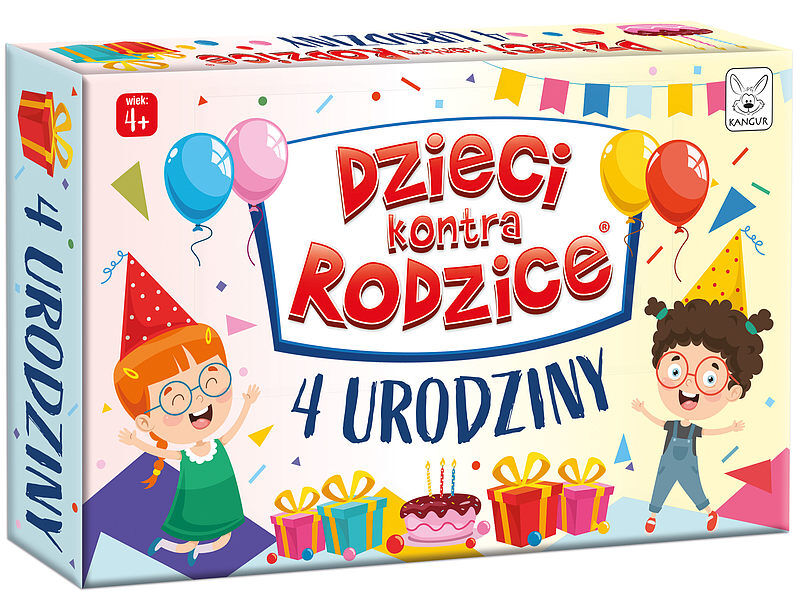 Gra dzieci kontra rodzice urodziny 4+