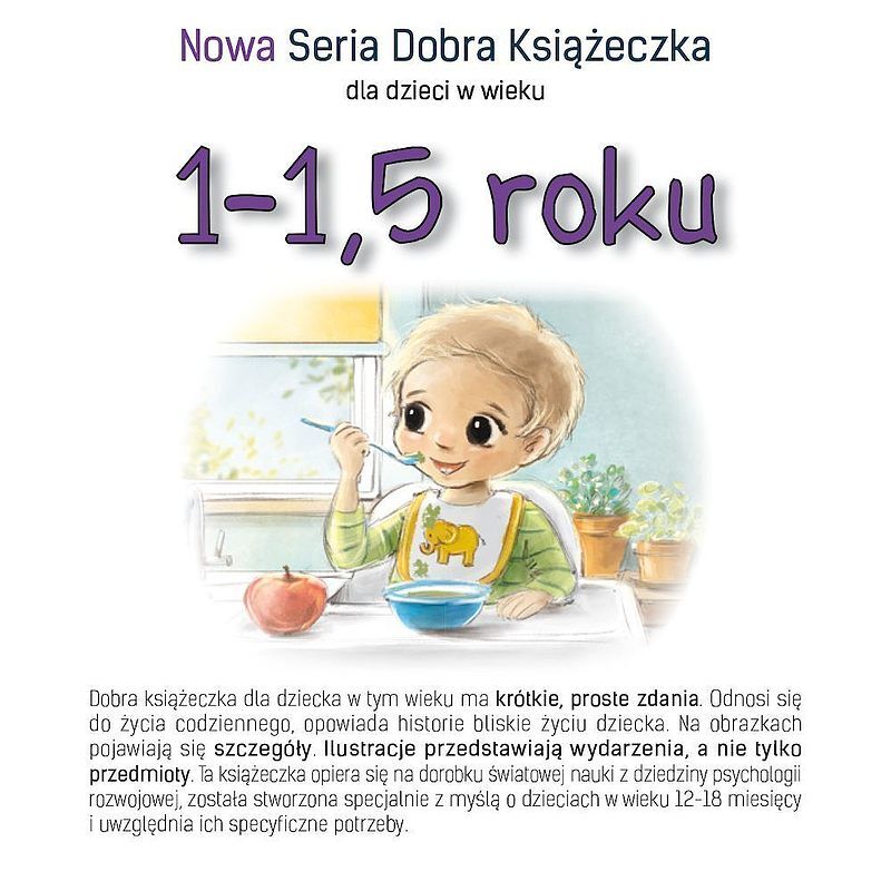 Nowa seria dobra książeczka 1-1,5 roku