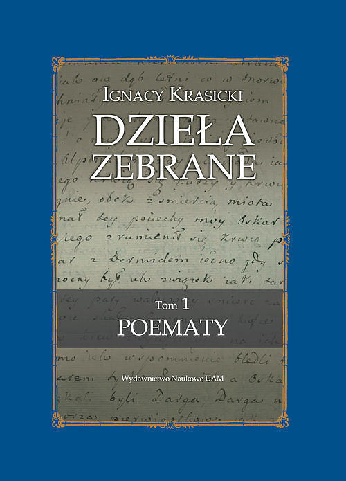 Ignacy Krasicki Dzieła Zebrane Poematy
