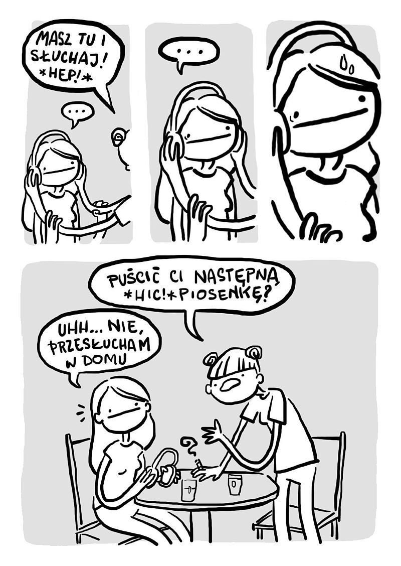 Nie lubię siebie gdy jestem pijana