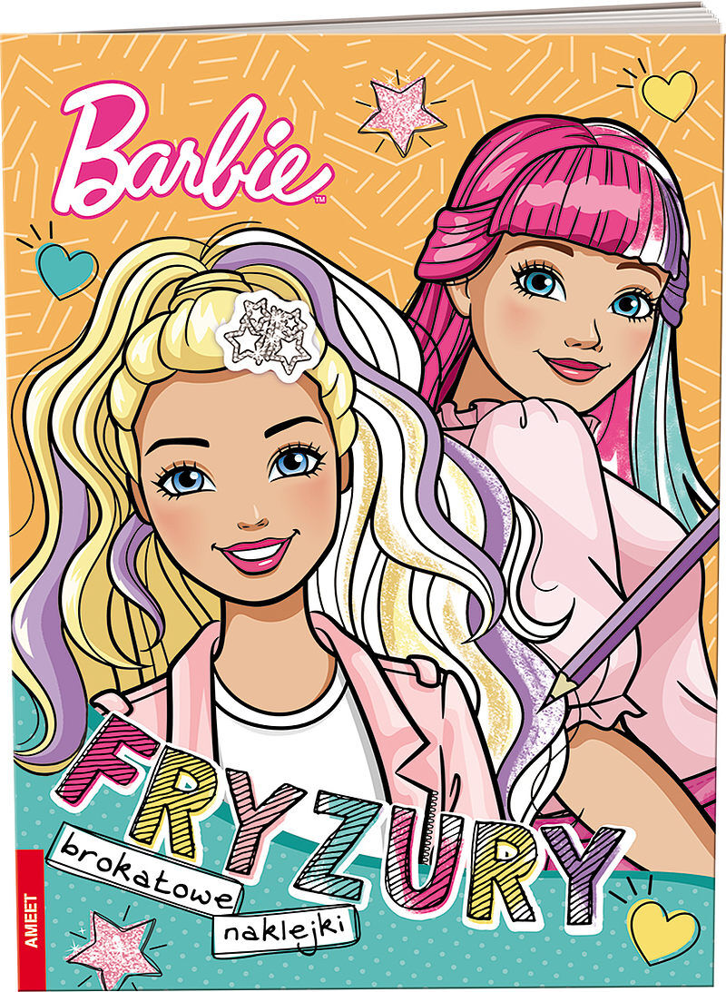 Mattel barbie fryzury dre-1101