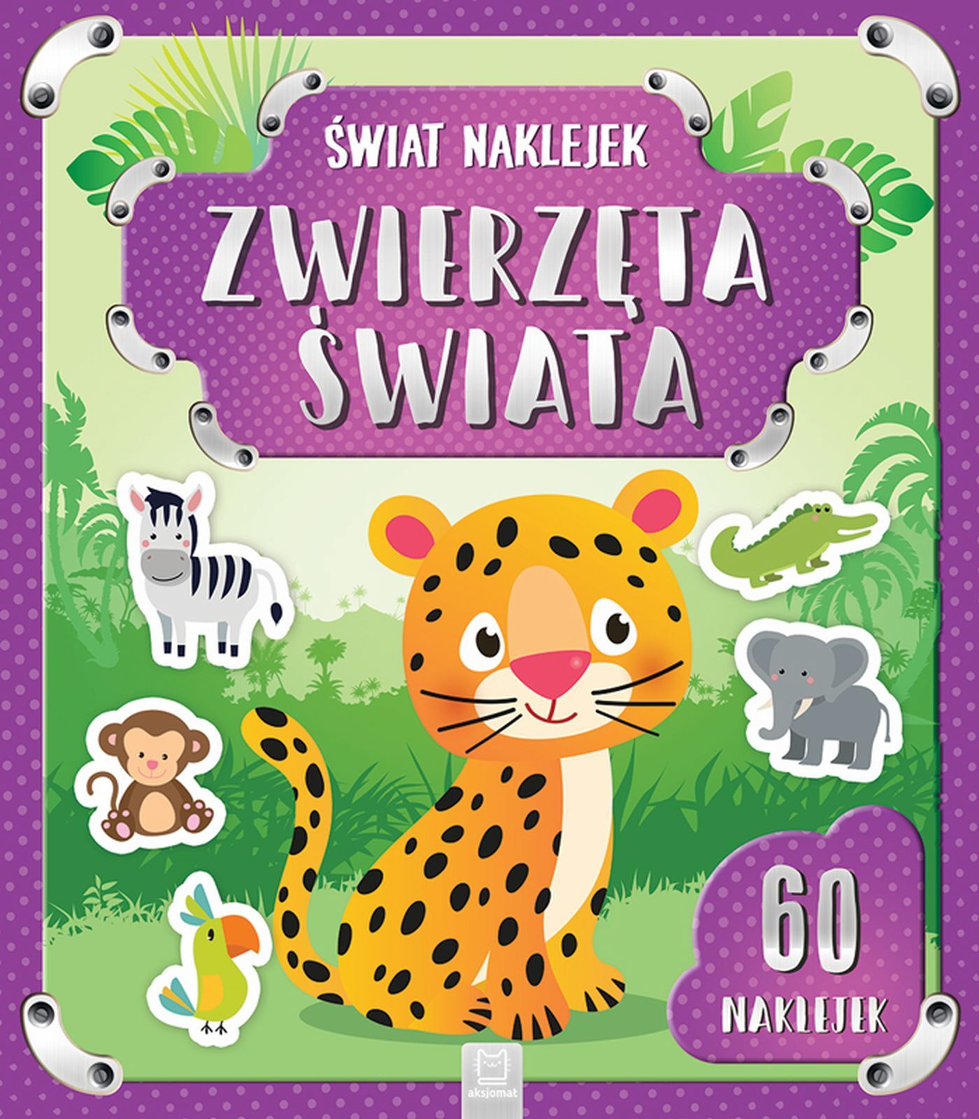 Świat naklejek. Zwierzęta świata