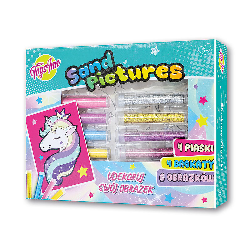 Piaskowe obrazki Unicorn