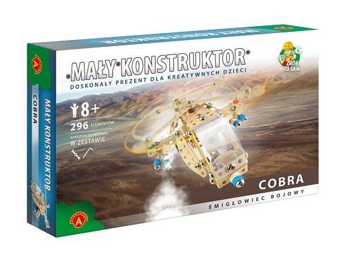 Mały konstruktor pustynna burza Cobra śmigłowiec bojowy