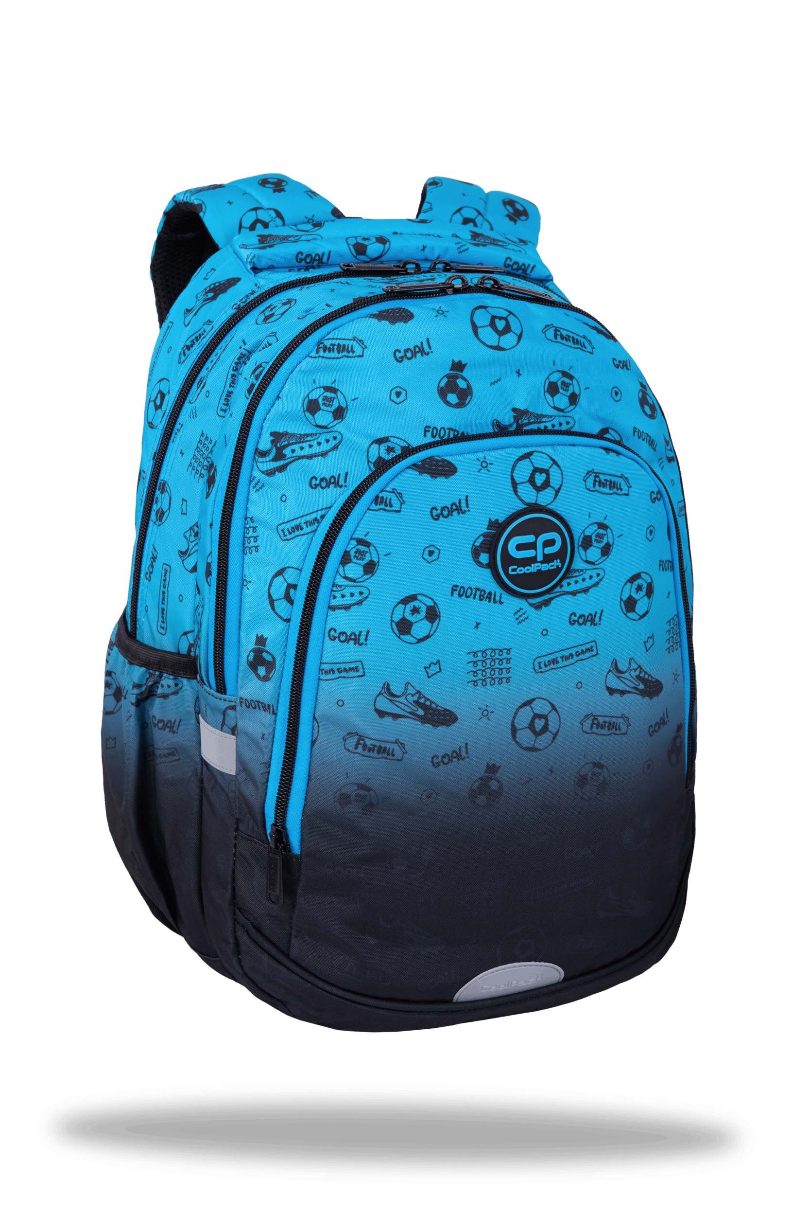 Plecak szkolny Coolpack Prime Pro Game Over Gradient blue F162008