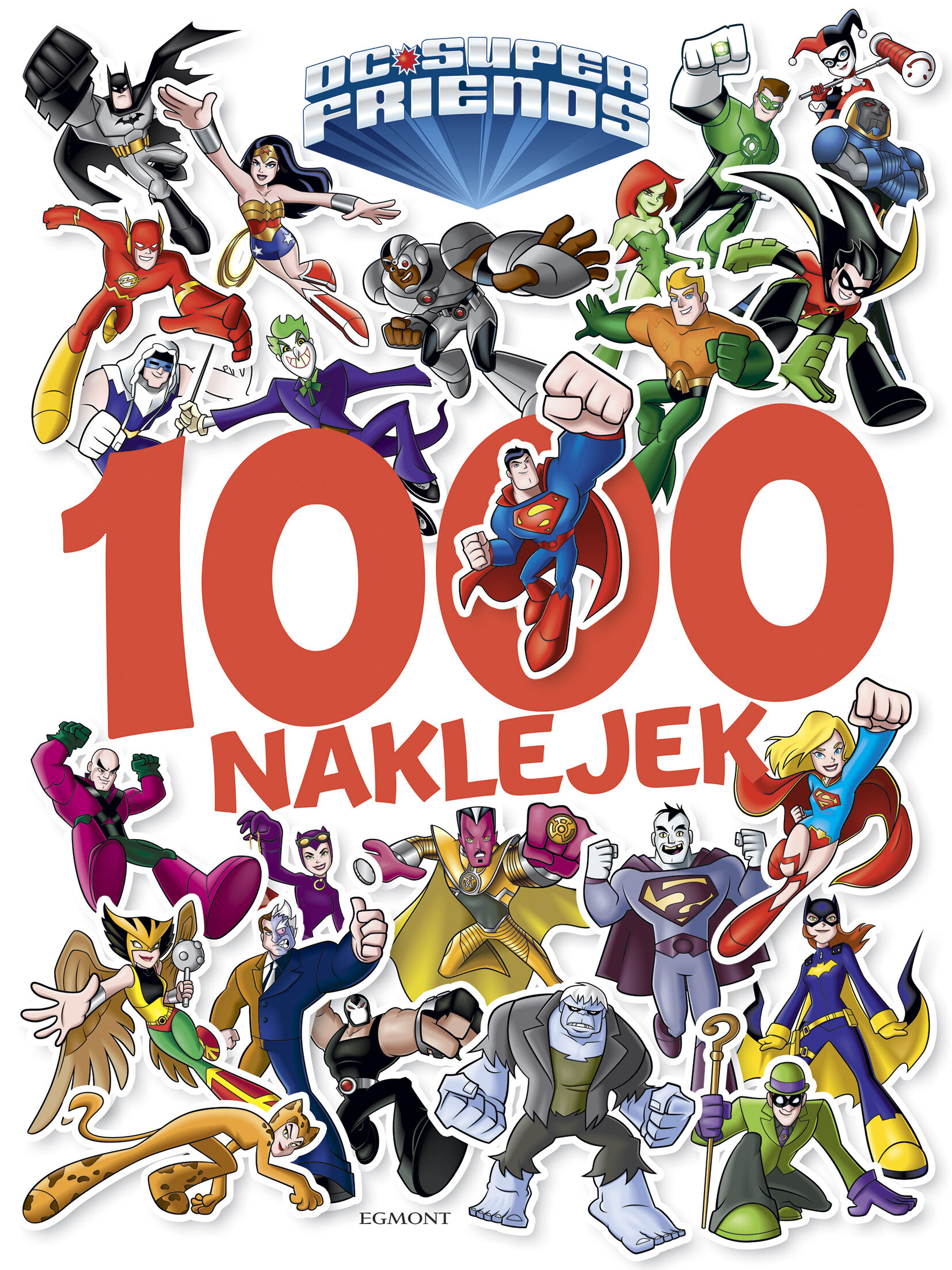DC Super Friends. 1000 naklejek