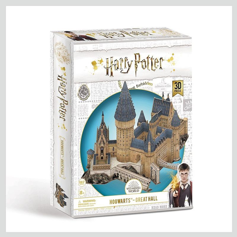 Puzzle 3D Harry Potter Hogwarts Wielka Sala