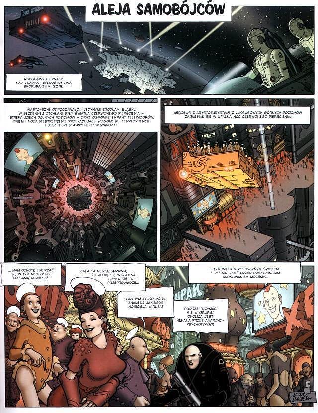 Incal - 1 - Przed Incalem: Pożegnanie z ojcem