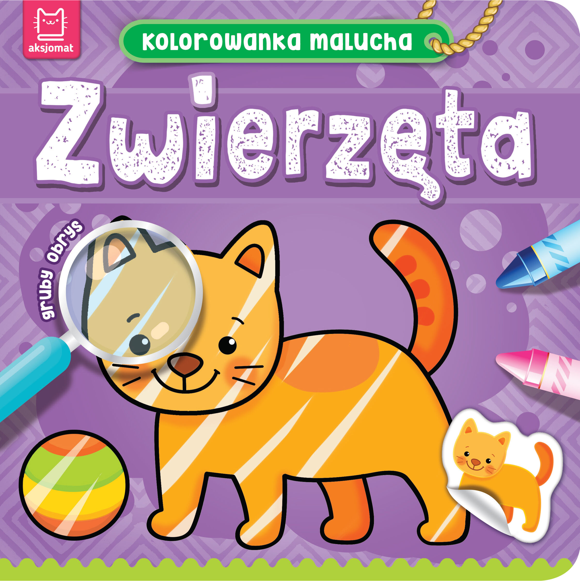 ZWIERZĘTA kolorowanka malucha