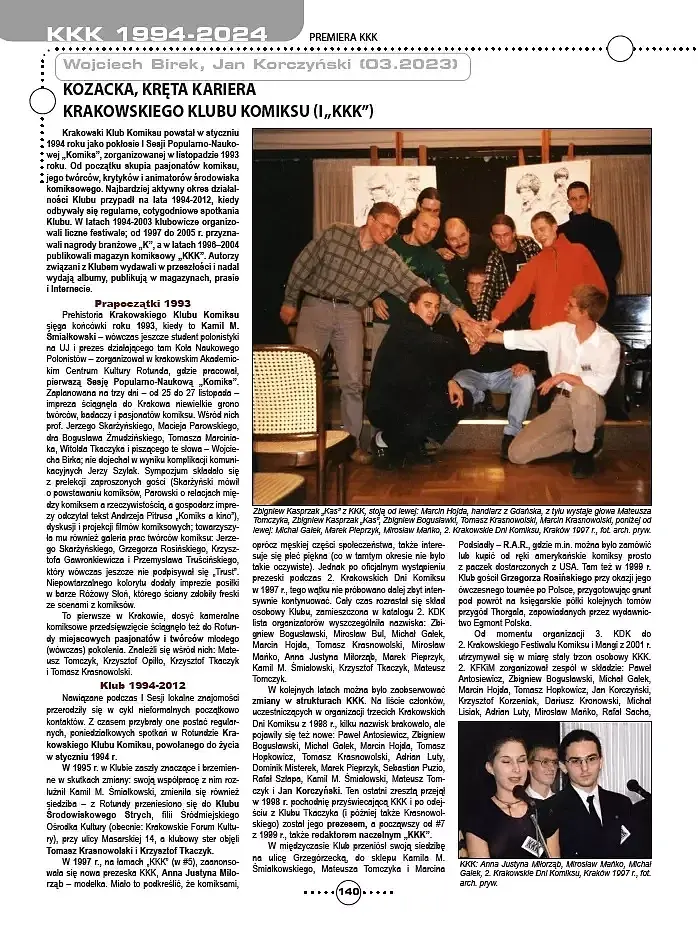 KKK 27 Artbook. 30 lat z KKKomiksem (Okładka A)
